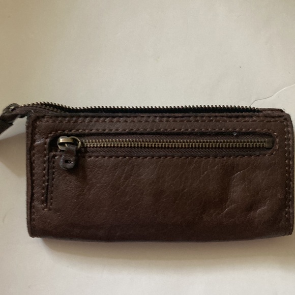 Lucky Brand Brown vintage leather purse bag and wallet - Picture 11 of 13